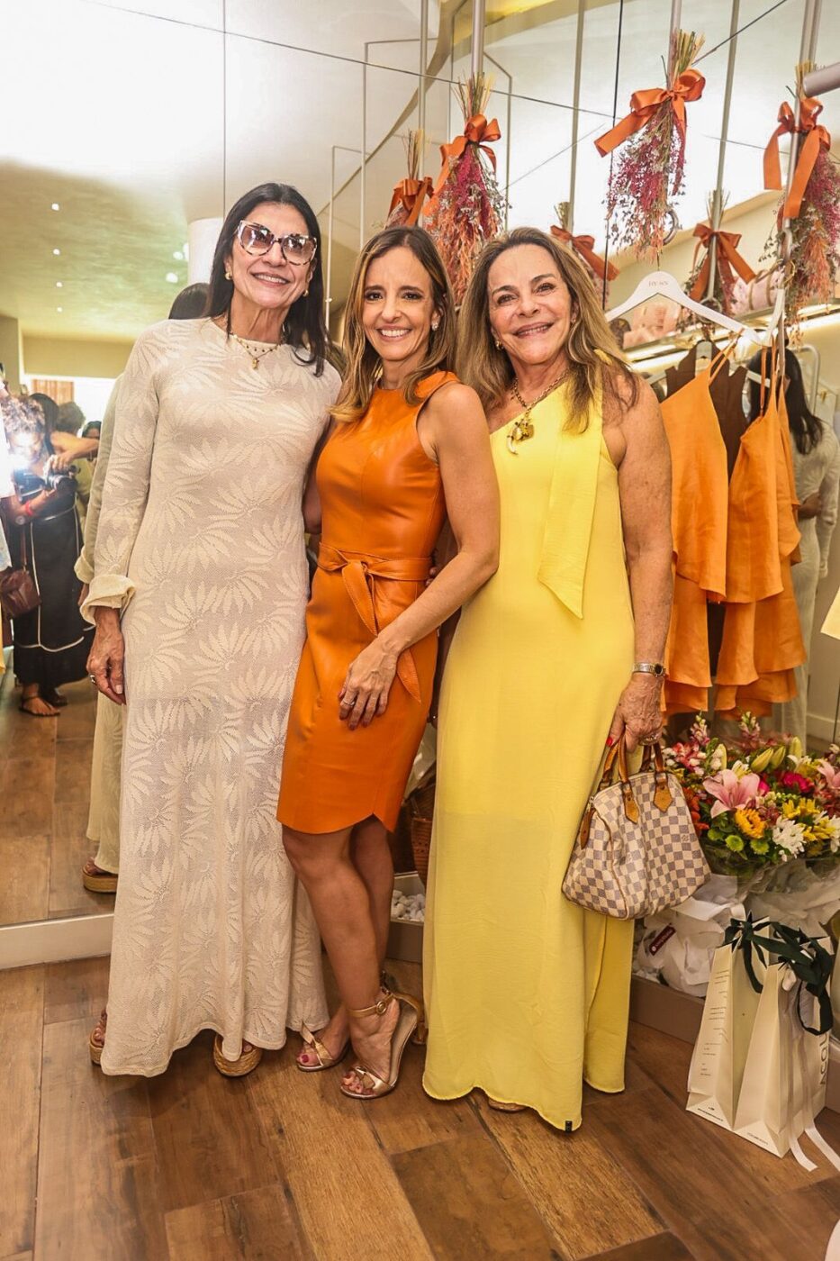 Maria Clara Nogueira, Sandy Najar e Gilka Andrade