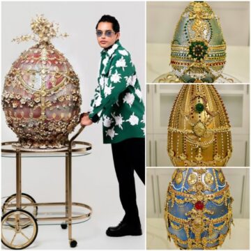 Chocolate ou joia? Confeiteiro dos famosos lança ovo de páscoa de R$ 22 mil e viraliza