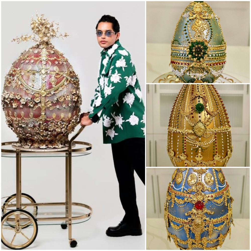 Chocolate ou joia? Confeiteiro dos famosos lança ovo de páscoa de R$ 22 mil e viraliza