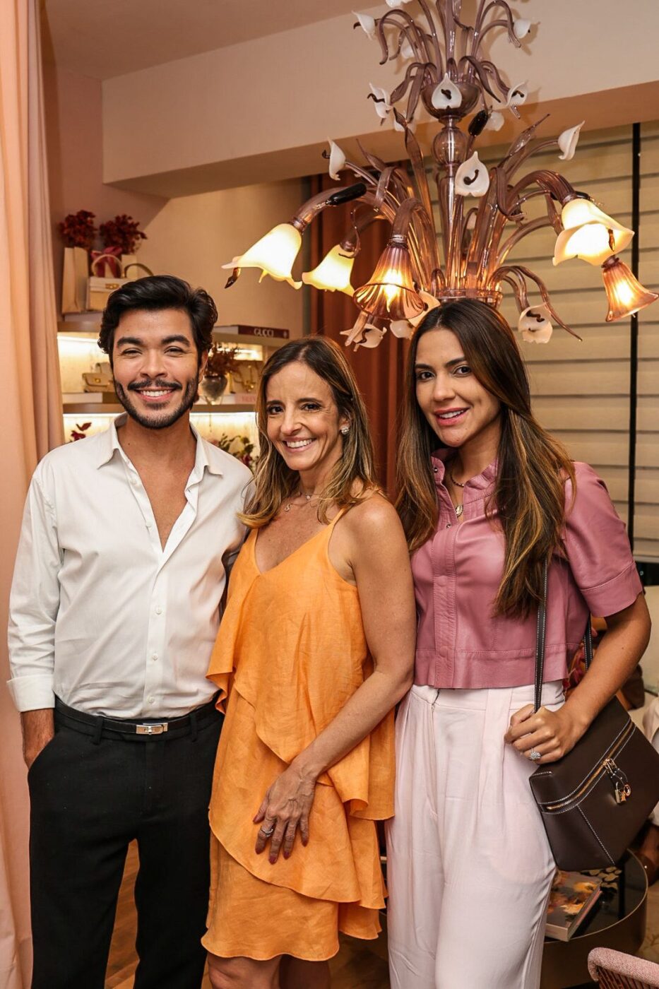 Rangel Fonseca, Sandy Najar e Larissa Fonseca