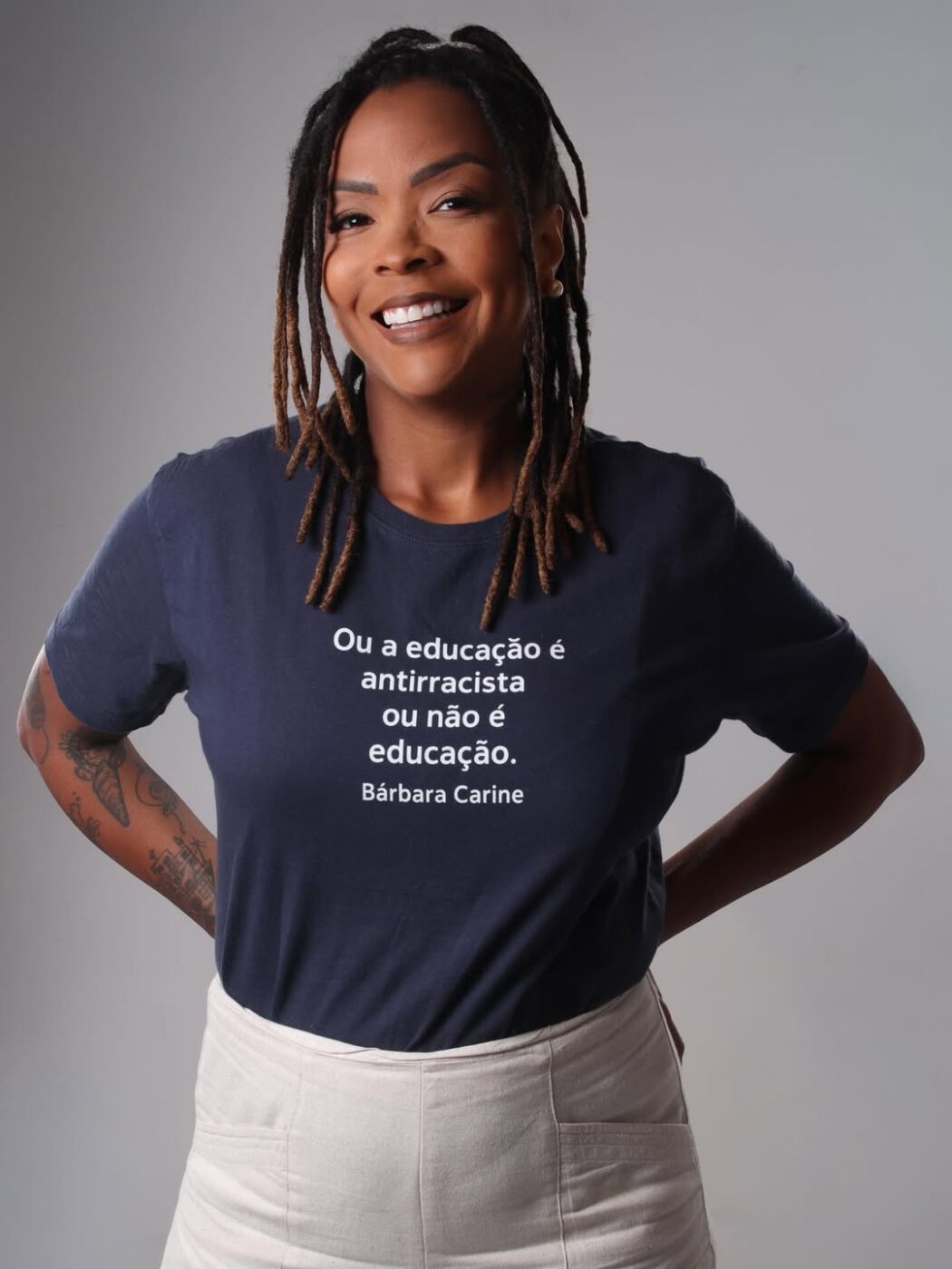 Bárbara Carine promove lançamento de livro em Salvador