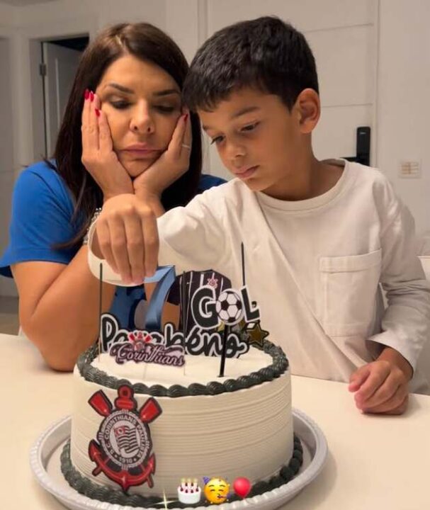 Filho de Mara Maravilha completa sete anos e ganha declaração emocionante da mãe: “Meu milagre”