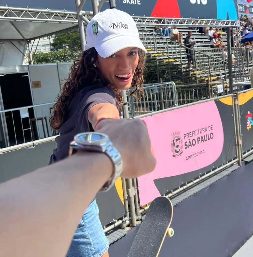 Rayssa Leal desabafa após cair em manobra e ficar fora do pódio no Mundial de Skate: “Susto”