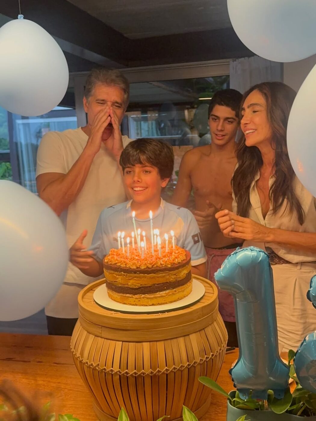 Marcio Garcia celebra aniversário do filho caçula com festinha em família; veja fotos