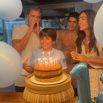 Marcio Garcia celebra aniversário do filho caçula com festinha em família; veja fotos