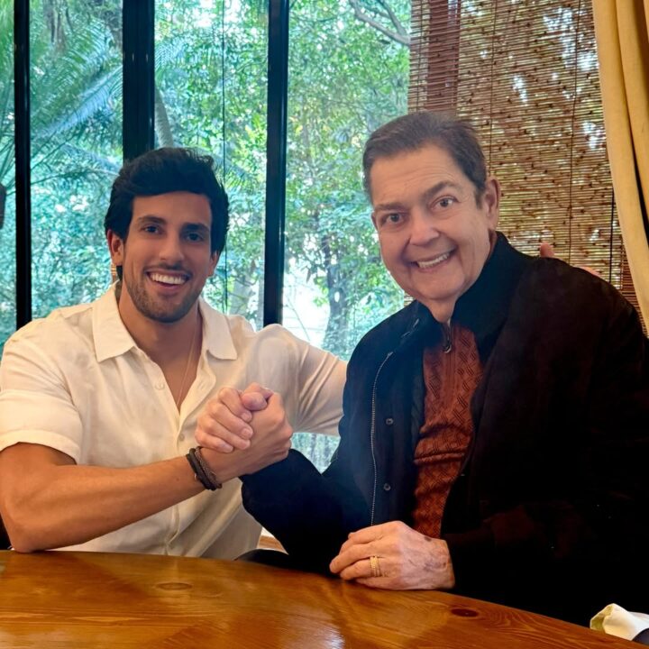 Faustão ganha homenagem emocionante do genro Julinho Casares: “Cara fantástico”