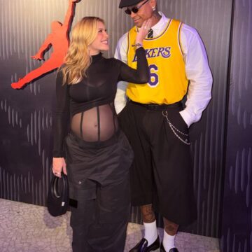 Lore Improta e Léo Santana marcam presença em evento de preparação para a Copa do Mundo