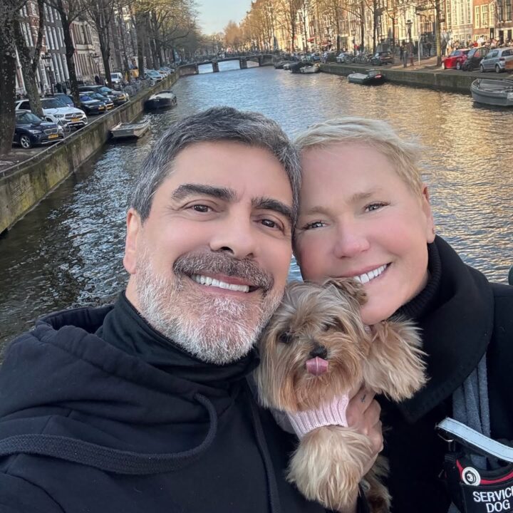 Xuxa ganha declaração romântica de Junno Andrade em data especial: ‘Mulher felina’