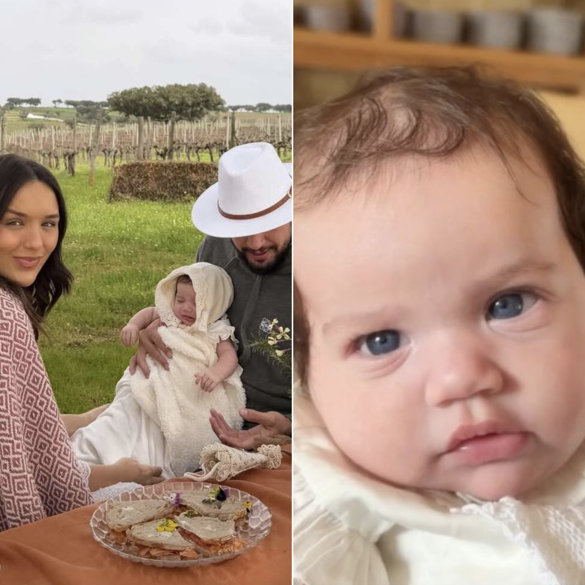 Rafa Kalimann impressiona ao exibir olhos claros de Zuza Helena, sua filha com Nattan