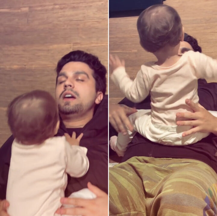 Luan Santana compartilha momento de carinho com Serena, sua filha com Jade Magalhães