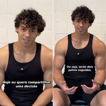 Filho de Xanddy e Carla Perez vai participar do maior campeonato de fisiculturismo amador do mundo: “Oito semanas de preparação”