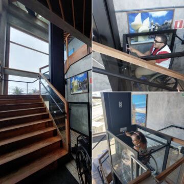 Churrascaria em Salvador é a primeira do Nordeste a oferecer elevador exclusivo para Pessoas com Deficiência