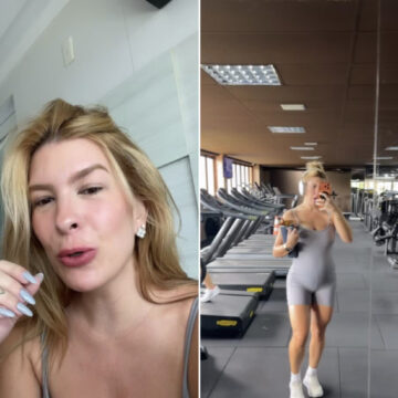 Grávida, Lore Improta mostra rotina de treino e desabafa: “Mamãe foi uma guerreira”