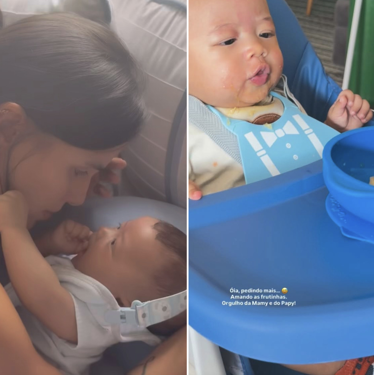 Carol Peixinho revela maior medo na introdução alimentar do filho Bento: “Tira meu sono”