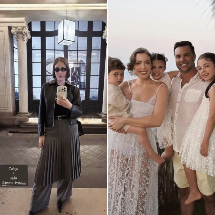 Fabiana Justus ganha homenagem dos filhos após escolher novo vestido de noiva em Paris