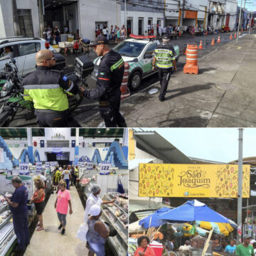 Mercado do Peixe e Feira de São Joaquim terão operação especial de trânsito durante a Semana Santa