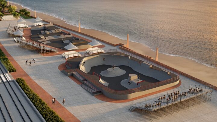 Autoridades do skate mundial vêm a Salvador para apresentação da 1ª pista olímpica do Brasil