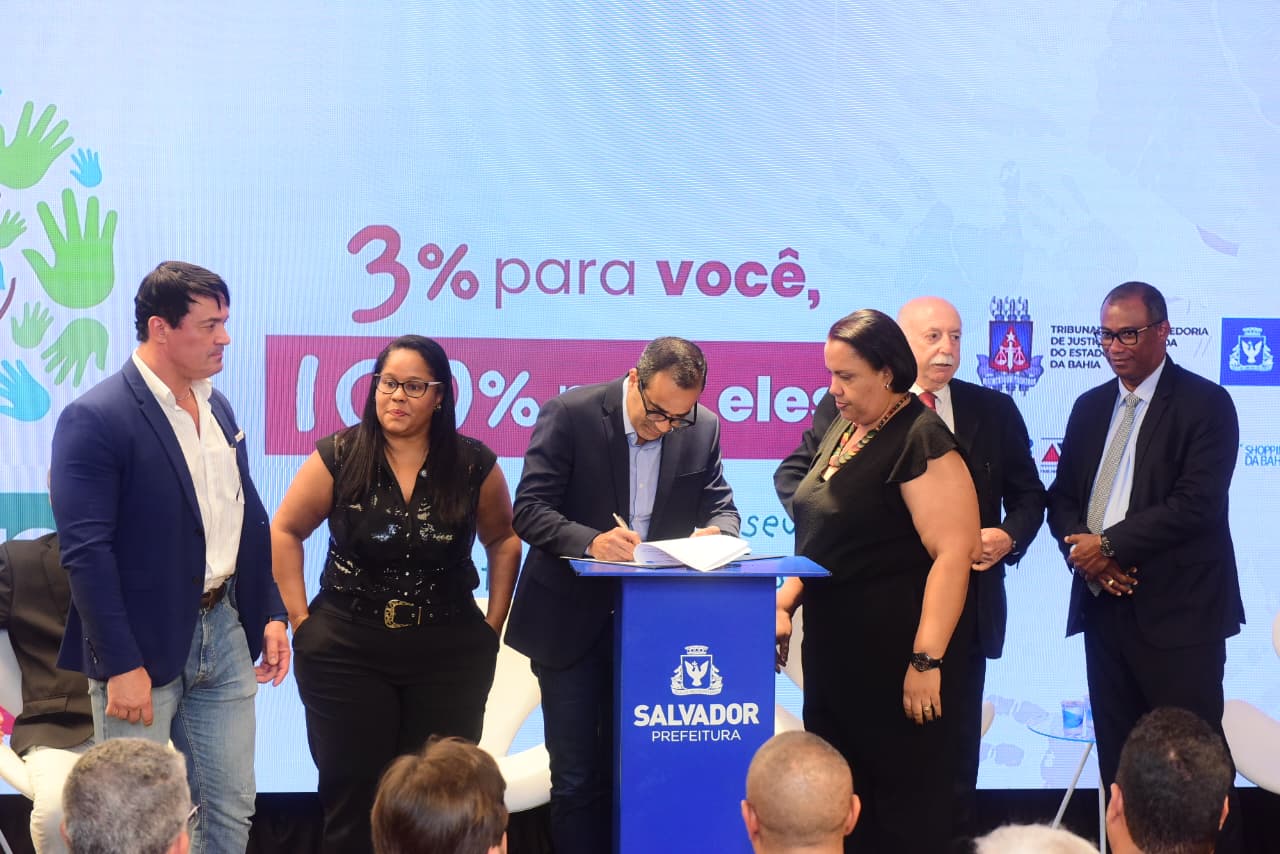 TJ-BA e Prefeitura de Salvador promovem campanha que destina parte do IR para fundo de apoio a crianças e adolescentes