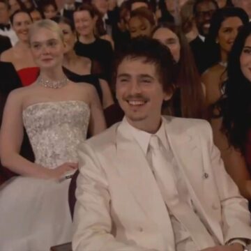 Timothée Chalamet fica sem graça com piadas no Oscar após polêmica sobre ópera e balé