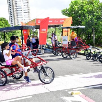 Evento com oficina de pedal, bike infantil e serviços de saúde ocorre na Pituba no domingo (15)