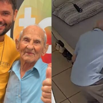 Influenciador de 88 anos sofre acidente doméstico e família faz pedido: ‘Ajudem em oração’