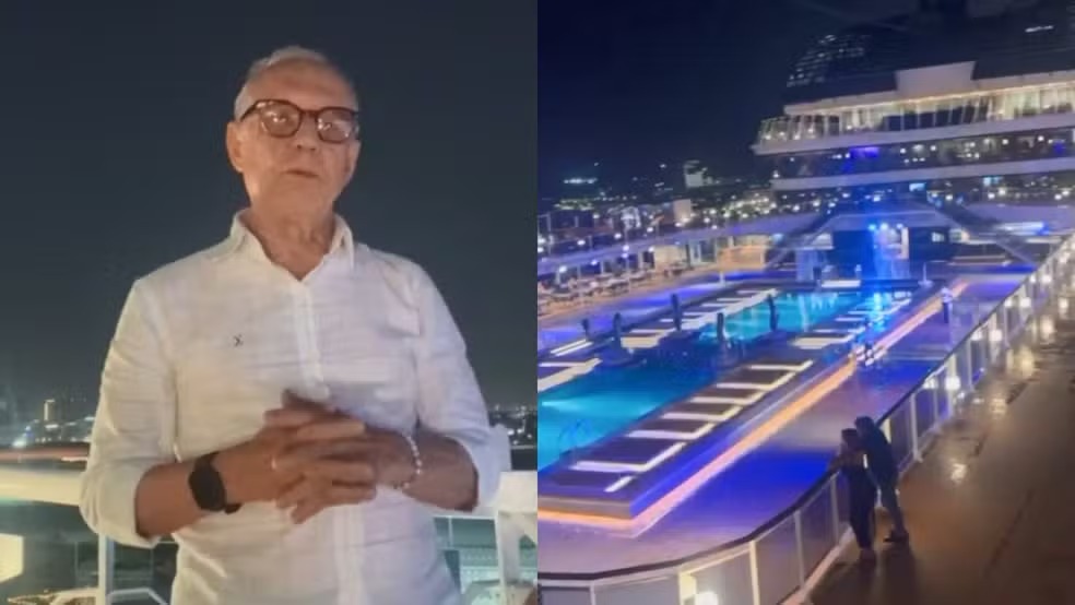 ‘Não sabemos se vamos ficar aqui 2 ou 10 dias’, diz brasileiro preso em cruzeiro em meio à guerra no Oriente Médio