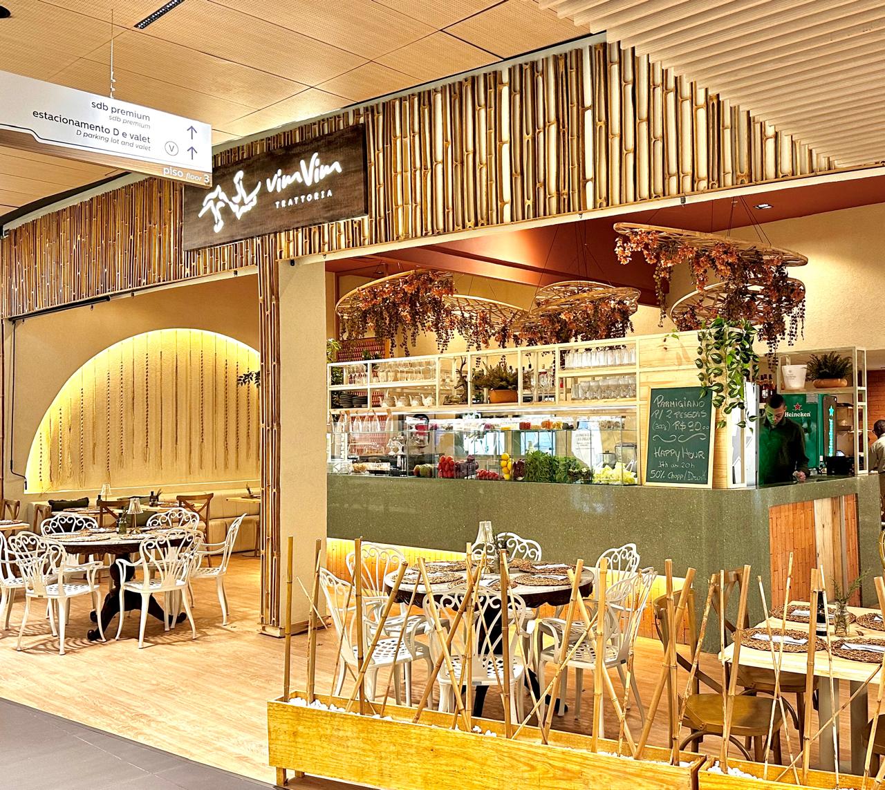 Shopping da Bahia ganha restaurante italiano com toque baiano