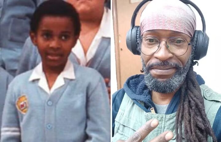 Lembra dele? Cirilo ‘original’ de ‘Carrossel’ aparece grisalho e posa com pai de Maria Joaquina