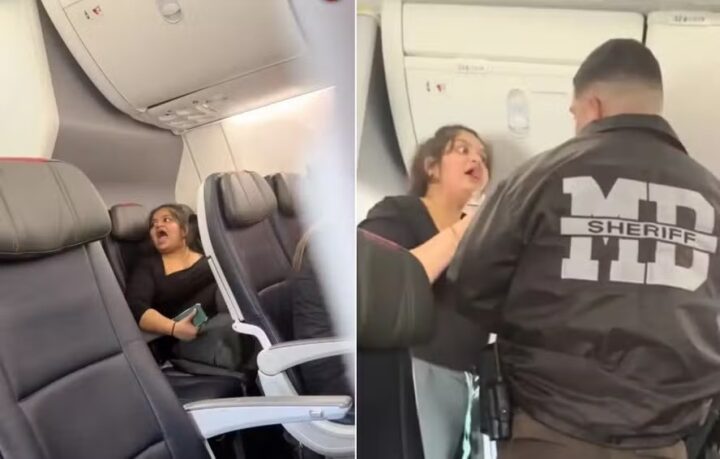 Passageira é expulsa de avião após assistir a vídeo sem fones de ouvido