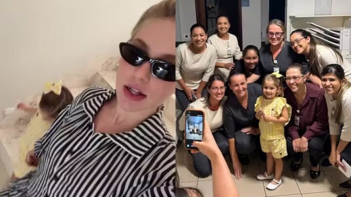 Estrela mirim, filha de Virginia e Zé Felipe é tietada em consultório médico: ‘Diva’