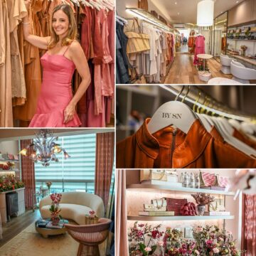 Sandy Najar inaugura novo showroom da marca BY SN no Horto Florestal; veja fotos