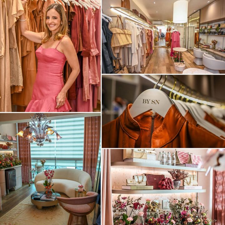 Sandy Najar inaugura novo showroom da marca BY SN no Horto Florestal; veja fotos
