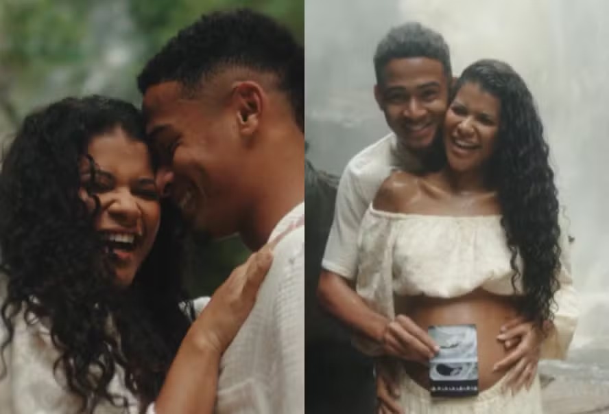 Sheuba e Tiago Souza anunciam primeira gravidez: ‘Nosso bebê arco-íris’