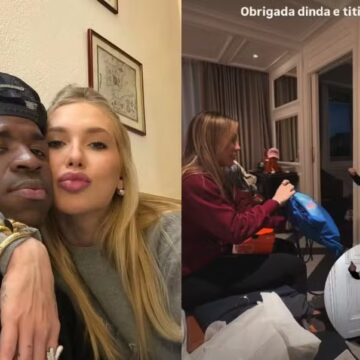 Afilhado de Virginia e Zé Felipe, Miguel ganha presente de Vini Jr