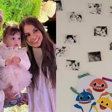 Amanda Kimberlly revela hábito que tem com Helena, sua filha com Neymar, antes de dormir