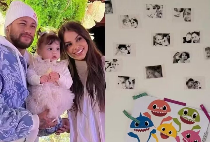 Amanda Kimberlly revela hábito que tem com Helena, sua filha com Neymar, antes de dormir