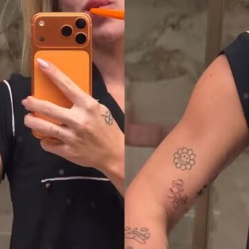 Virginia faz novas tatuagens e revela reação das filhas