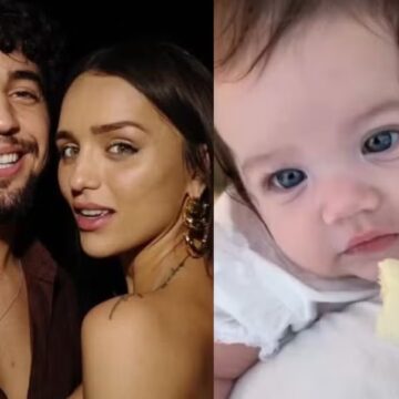Rafa Kalimann não esconde aflição ao ficar longe da filha, Zuza, pela 1ª vez: ‘Coração doendo’