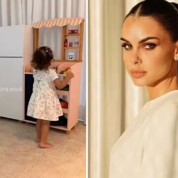 Amanda Kimberlly se muda de mansão dada por Neymar à filha Helena após ‘haters’ descobrirem endereço