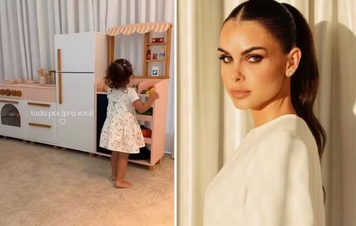 Amanda Kimberlly se muda de mansão dada por Neymar à filha Helena após ‘haters’ descobrirem endereço