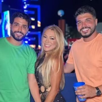 Ex de Hulk Paraíba, Iran Ângelo confunde seguidores após posar com namorado e cunhado