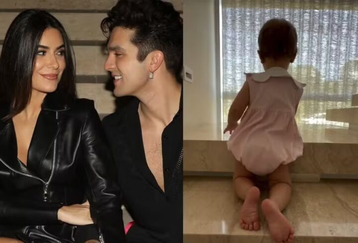 Jade Magalhães se impressiona com evolução de Serena, sua filha com Luan Santana