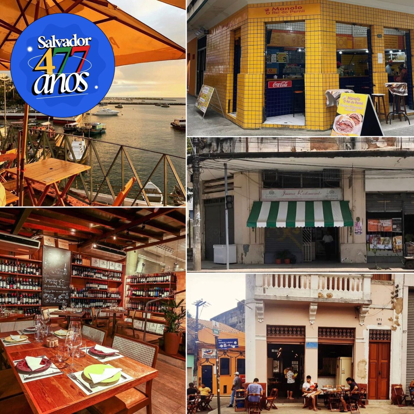 Salvador 477 anos: conheça os bares e restaurantes mais antigos da cidade