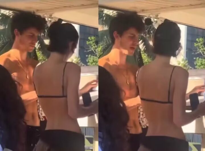 Bruna Marquezine e Shawn Mendes são flagrados em clima de romance praia do Rio