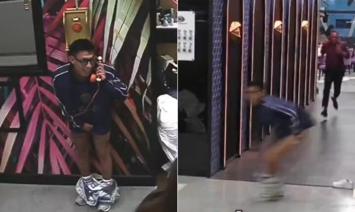 Participante do ‘BBB’ sai do banheiro sem calça para atender Big Fone e viraliza; vídeo