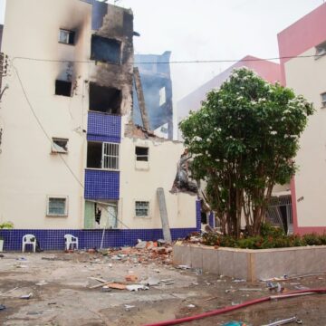 Codesal inicia plano de demolição de parte de prédio atingido por explosão no Stiep