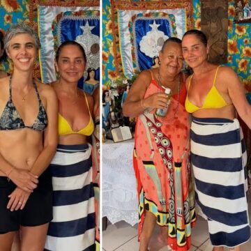 Heloisa Périssé curte viagem em Barra de Jacuípe, na Bahia, com a namorada diretora