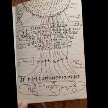 Homem desenha tudo o que viu em experiência de ‘quase-morte’ e viraliza: ‘Está tudo conectado’