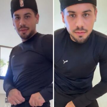 Zé Felipe surpreende fãs e mostra tatuagem em local secreto