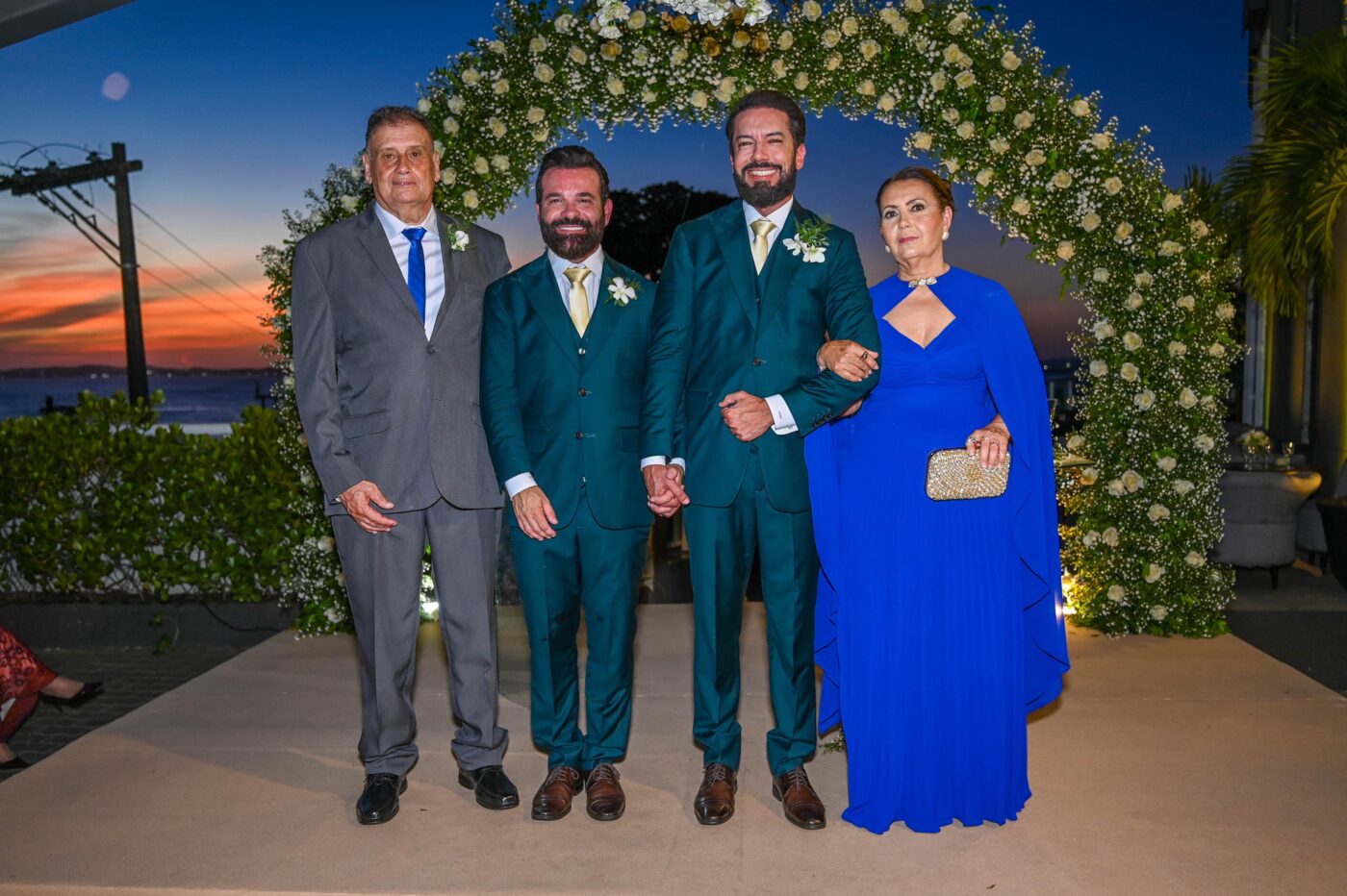 Sebastião Eustáquio, Éder Valadão, Renei Freitas e Advaides Valadão